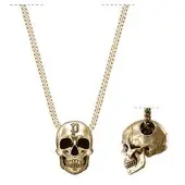 Police Stylish gold-plated Collana Vertex PEAGN0000904