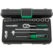 Stahlwille Conjunto De Soquetes 1/4´´ 19 Peças