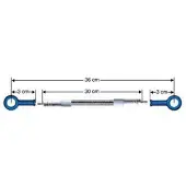 TRW Tubos de travão Varioflex 53CM STAHLFLEX TITÂNIO