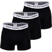 Ralph Lauren Boxers 'Classic' cinzento claro / preto / branco