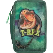 Dino World Estojo T Rexgreen (0412506) Triple Pocket