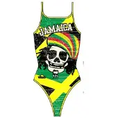 Turbo Fato De Banho De Alças Finas Jamaica