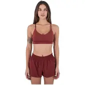 Hurley Sutiã Esportivo De Baixo Impacto Solid Cross Back