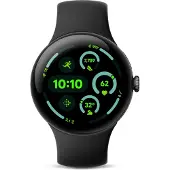 Google Pixel Watch 3 - Smartwatch - 45mm Ecrã Actua - Preto