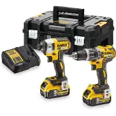 DeWalt Kit De Ferramentas Elétricas Dck266p2t Dcd796+dcf887 2x5 0ah 18v