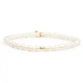 Sparkling Elegant Bracciale made of baroque pearls SBG-PEARL-ADD-4MM