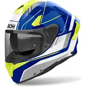 Airoh Centelha 2 Chrono Capacete Integral Azul/Amarelo S