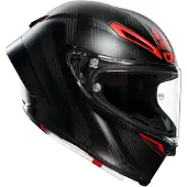 AGV Pista GP RR 2.6 Intrepido Mate/Carbono/Preto/Vermelho S unissexo