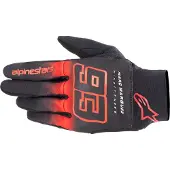 Alpinestars Aragão Luvas Preto/Cinzento/Vermelho XL
