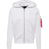 Alpha industries Moletom Com Fecho Back Print