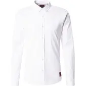 HUGO Camisa 'Ero3' vermelho / preto / branco