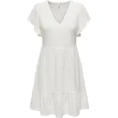 ONLY Vestido 'ONLSandra' branco
