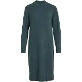 Vila Vestido Midi De Manga Comprida Ril