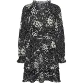 Vero Moda Vestido 'TILDA' preto / branco