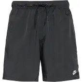 Nike Calças 'Club' preto / branco