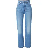 Levi's Calças de ganga 'Ribcage Full Length' azul ganga