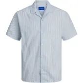 Jack & Jones Camisa De Manga Curta Easter Palma Seersucker