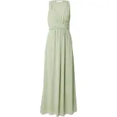 Vila Vestido de festa verde pastel