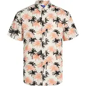 Jack & Jones Camisa De Manga Curta Joshua Aruba Aop