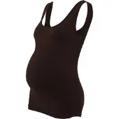 Mamalicious Top 'Mlheal' castanho escuro