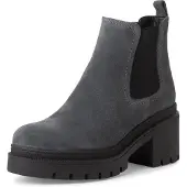 Tamaris Botas chelsea cinzento escuro