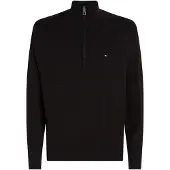 Tommy Hilfiger Pullover 'ESSENTIAL' vermelho / preto / branco