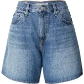 Levi's Calças de ganga 'High Rise Baggy Shorts' azul ganga