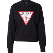 GUESS Sweatshirt vermelho / preto / branco