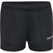 Hummel Calças de desporto 'Challenger Poly' preto / prata