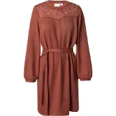 Vila Vestido de malha 'VIEMMY' vermelho ferrugem