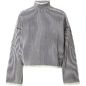 EDITED The Label Pullover 'Nohea' marinho / branco
