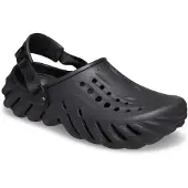 Crocs Tamancos Echo Clog homens - Preto - 45 / 46