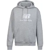 New Balance Sweatshirt 'Essentials' acinzentado / branco