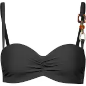 LASCANA Top de biquíni 'Wire' preto