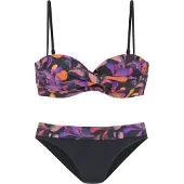 Vivance Biquíni roxo / laranja / vermelho / preto