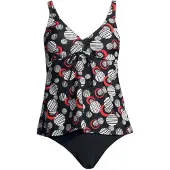 LASCANA Tankini vermelho / preto / branco