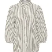 Kaffe Blusa 'KAmilia' preto / branco