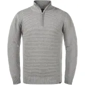 INDICODE JEANS Pullover 'Richard' cinzento claro