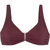 LASCANA Top de biquíni bordeaux