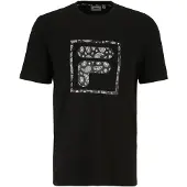 FILA Camisa mistura de cores / preto
