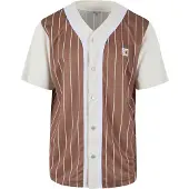 Karl kani Camisa bege / castanho / branco