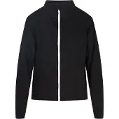 Hoona Casaco em moletão preto / branco