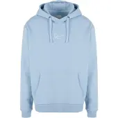 Karl kani Sweatshirt 'Essential' azul claro / branco
