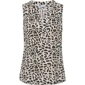 LASCANA Blusa creme / preto