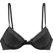 s.Oliver Top de biquíni preto