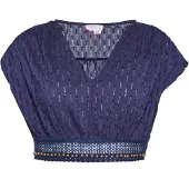 IZIA Blusa navy / ouro