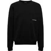 !Solid Sweatshirt mistura de cores / preto