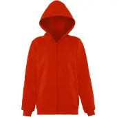 NALLY Casaco em moletão vermelho