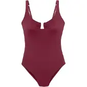 s.Oliver Fato de banho bordeaux