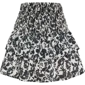 IZIA Saia preto / branco